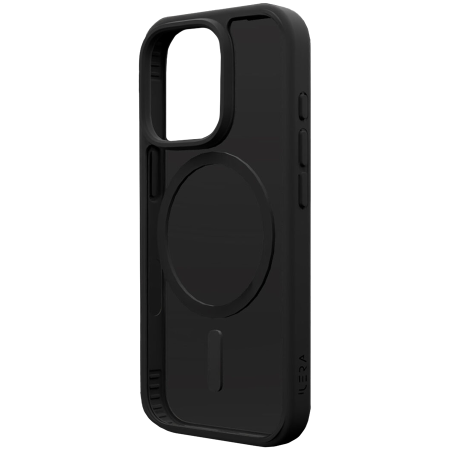 Accesorii - iLeraGo ColorAnt Clear Case, Black for iPhone 16 Pro