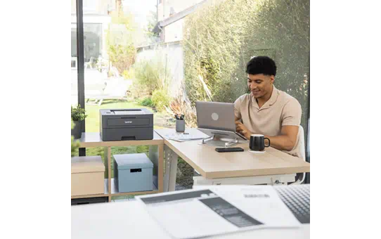 Imprimanta Brother HL-L2442DW, Laser, Monocrom, A4, 30 ppm, Wireless, USB 2.0 [3]