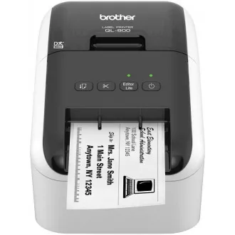 Imprimanta de etichete Brother QL-800, 62mm, imprimare termica, USB, Profi [3]