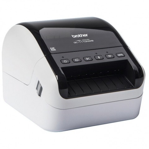 Imprimanta de etichete Brother QL-1110NWBc, 103mm, imprimare termica, USB, Wi--Fi [2]
