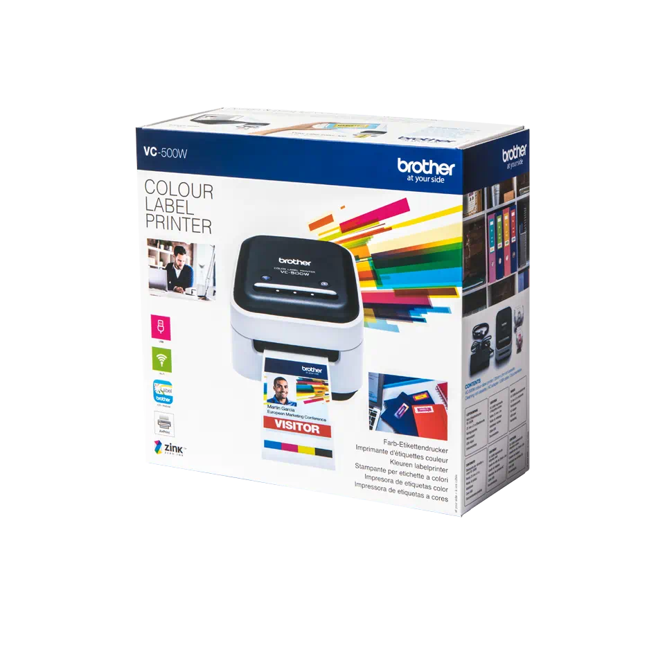 Imprimanta de etichete color Brother VC-500W [3]