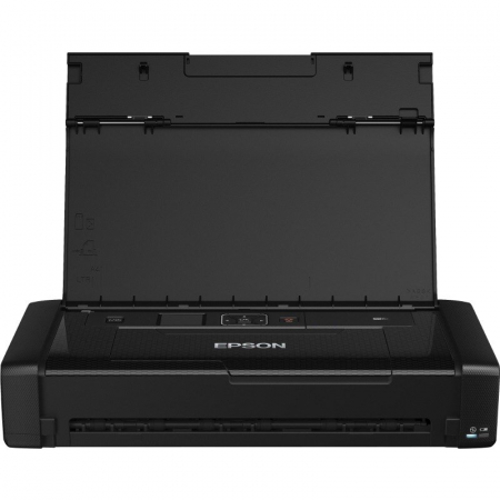 Imprimante Inkjet - Imprimanta Epson WorkForce WF-100W, InkJet, Color, Format A4, Wi-Fi, Portabila