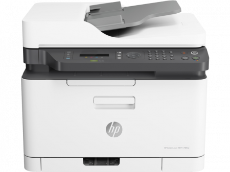 Plottere - Imprimanta multifunctionala HP 179FNW, Laser, Color, Format A4, Retea, Wi-Fi, Fax