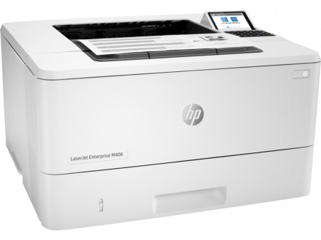 Imprimanta HP LaserJet Enterprise M406DN Laser, Monocrom, Format A4, Duplex, Retea [1]