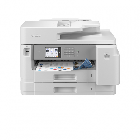 Multifunctional Cerneala - Imprimanta multifunctionala Brother MFC-J6955DW, Inkjet, Color, Format A3, Duplex, Retea, Wi-Fi, Fax