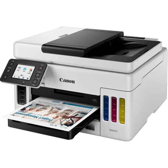 Imprimanta multifunctionala Canon Maxify GX6040 InkJet CISS, Color, Format A4, Duplex, Retea, Wi-Fi [3]