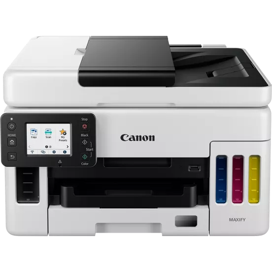 Plottere - Imprimanta multifunctionala Canon Maxify GX6040 InkJet CISS, Color, Format A4, Duplex, Retea, Wi-Fi