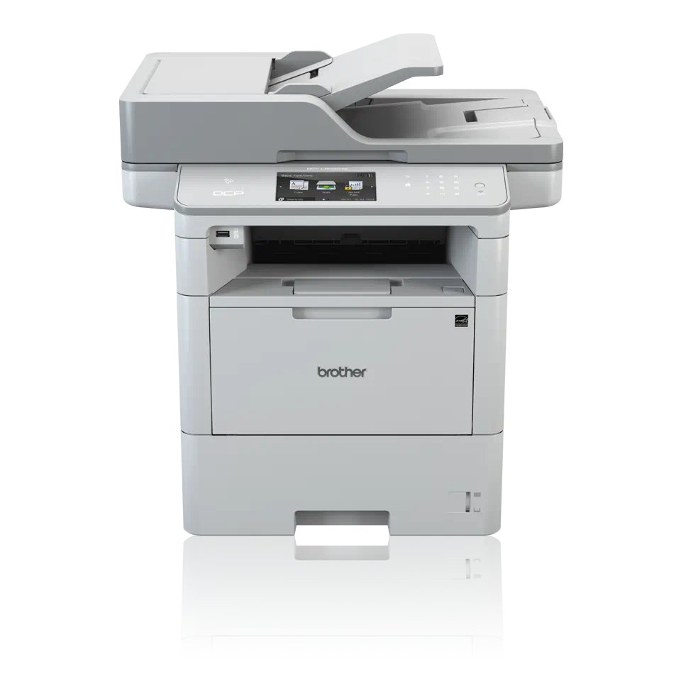 Imprimante & Multifunctionale & Plottere & Scannere - Imprimanta multifunctionala Brother DCP-L6600DW, laser, monocrom, format A4, retea, Wi-Fi, duplex