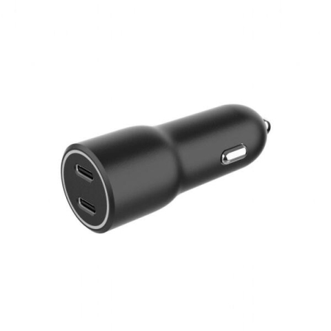 Telefoane - Încărcător auto Gembird TA-UC-C2PD40-CAR-01, 2 porturi USB (USB-C), 40W, 4A, Negru