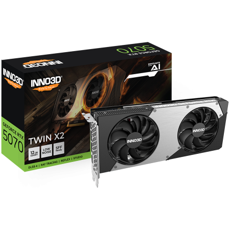 Cabluri & Adaptoare Audio-Video - INNO3D GeForce RTX 5070 Twin X2 12GB GDDR7 192bit, 1x HDMI, 3x DP