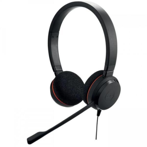 Periferice PC - Căști Jabra Evolve 20, UC Stereo, USB-C/A