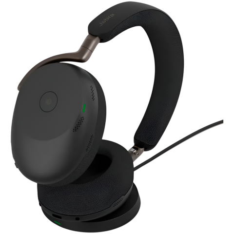 JABRA Evolve3 85, MS, Link390c, Black, WLC chrg [2]