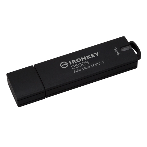 Memorii USB - Memorie USB Kingston IronKey D500S 128GB USB 3.2 AES-256