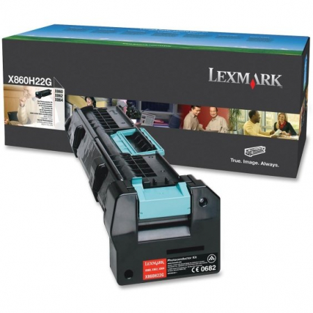 Piese si accesorii - Lexmark X860H22G unitate de cilindru originală neagră (black)