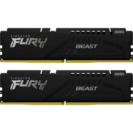 Kit Memorie Fury Kingston Fury Beast Black AMD EXPO, 16GB, DDR5-6000MHz, CL36, Dual Channel [3]