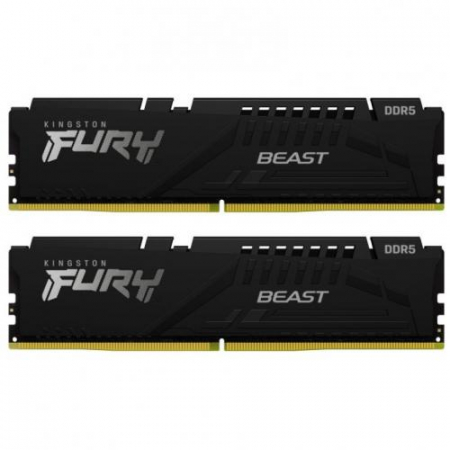 Kit Memorie Kingston Fury Beast 32GB, DDR5-5200Mhz, CL40, Dual Channel [2]