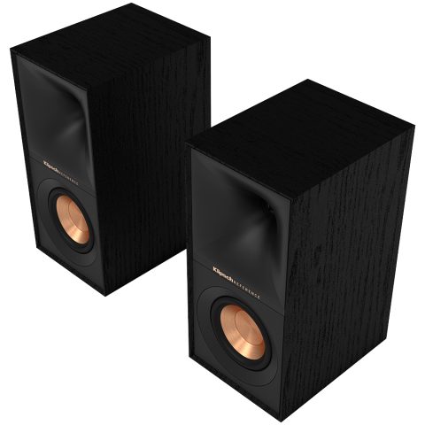 Klipsch Reference R-40M Bookshelf Speakers, Black, Pair [2]