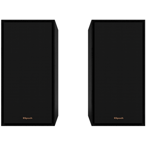 Klipsch Reference R-50M Bookshelf Speakers, Black, Pair [1]
