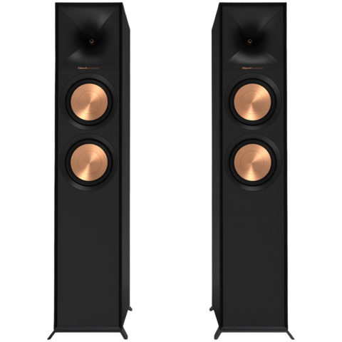 TV, Audio-Video & Multimedia - Klipsch Reference R-605FA Floorstanding Speaker with Dolby Atmos, Black, Single