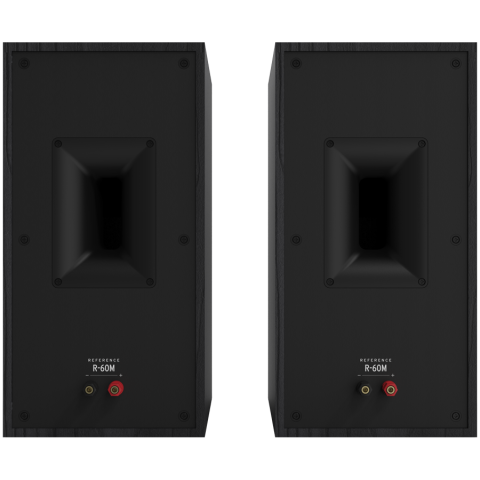 Klipsch Reference R-60M Bookshelf Speakers, Black, Pair [2]