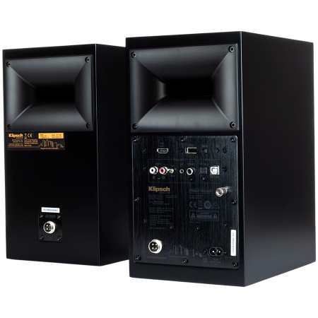 Klipsch The Fives Powered Speakers (Matte Black, Pair) [4]