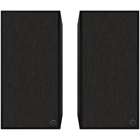 Audio - Klipsch The Nines, Powered Speakers, Matte Black, Pair