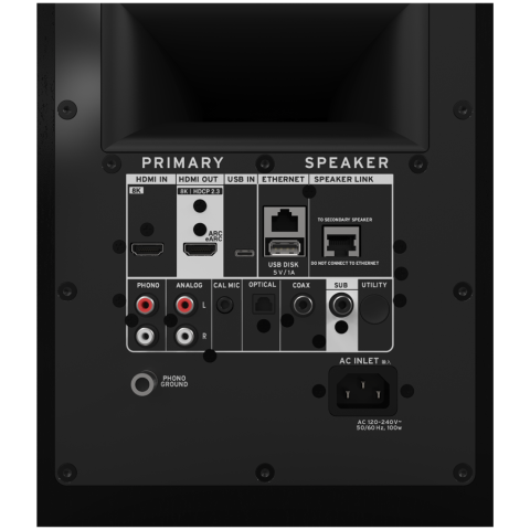 Klipsch The Sevens II, Powered speakers, Ebony, Pair [4]