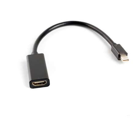 Cabluri & Adaptoare - Adaptor video Lanberg mini DisplayPort (tată) la HDMI (mamă), Negru (AD-0005-BK)
