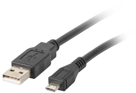 Telefoane - Cablu USB 2.0 LANBERG CA USBM 10CC 0018 BK, Micro USB, 1.8m, Negru