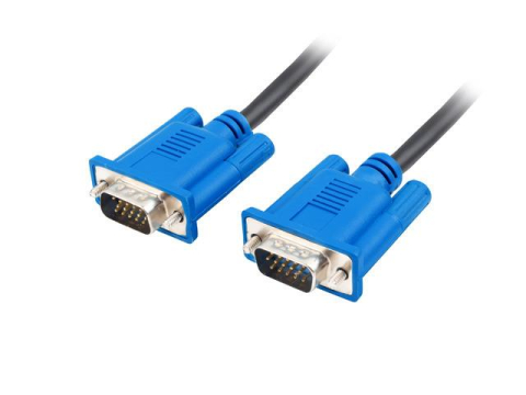 Periferice PC - Cablu VGA 1.8m ecranat cu ferita Lanberg