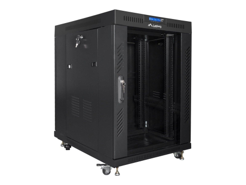 Rack-uri & accesorii rack - Rack podea Lanberg FF01-6815-12B 15U 600x800 negru