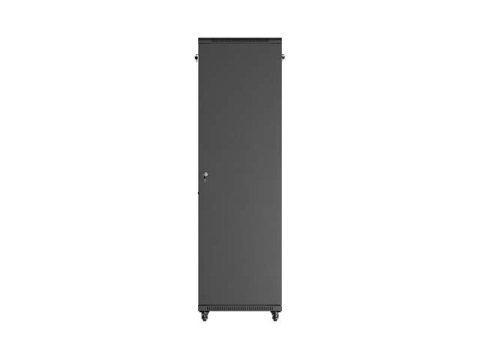 Dulap rack 19 inch freestanding Lanberg 42U 600x800 usa sticla negru (FF01-6842-12BL) - LANBERG [4]