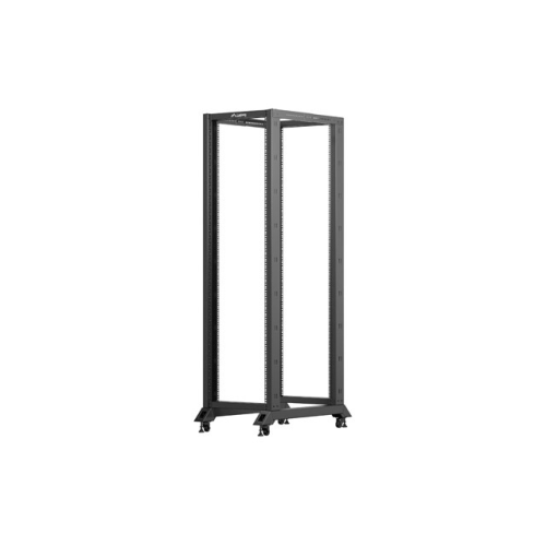 Rack Deschis LANBERG, 42U, 600 x 1000 mm, Negru [1]