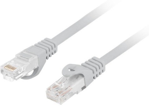 Cabluri retea - Patchcord LANBERG, Categoria 6, UTP, LSZH, Cupru, 5m, Gri, Fluke Passed