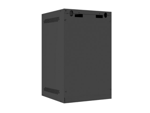 Dulap rack de perete 10 inch Lanberg 9U 280x310 usa metalica negru (WF10-2309-00B) - LANBERG [4]