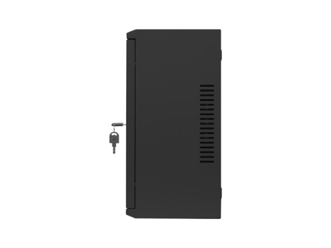 Rack de Perete LANBERG, 19 inch, 4U, Low-profile (540x200 mm), Negru, Asamblat [4]