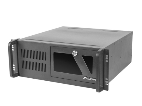 Servere - Carcasa server LANBERG SC01 4504 10B Rackmount ATX 19 inch, 4U