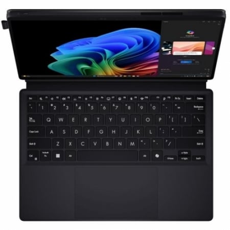 Laptop 2-in-1 ASUS ProArt PZ13 OLED HT5306QA-LX003X, Qualcomm Snapdragon X Plus X1P-42-100, 13.3inch Touch, RAM 16GB, SSD 1TB, Qualcomm Adreno, Windows 11 Pro, Nano Black [9]