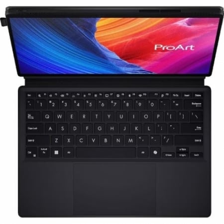 Laptop 2-in-1 ASUS ProArt PZ13 OLED HT5306QA-LX003X, Qualcomm Snapdragon X Plus X1P-42-100, 13.3inch Touch, RAM 16GB, SSD 1TB, Qualcomm Adreno, Windows 11 Pro, Nano Black [1]