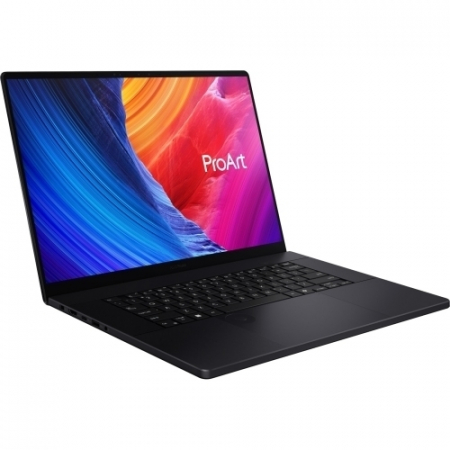 Laptop ASUS ProArt P16 H7606WI-ME010X, AMD Ryzen AI 9 HX 370, 16inch Touch, RAM 64GB, SSD 2x 2TB, nVidia GeForce RTX 4070 8 GB, Windows 11 Pro, Nano Black [1]