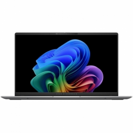 Laptop, PC & tablete - Laptop ASUS VivoBook S 15 OLED S5507QA-MA064X, Qualcomm Snapdragon X Elite X1E-78-100, 15.6inch, RAM 32GB, SSD 1TB, Qualcomm Adreno, Windows 11 Pro, Cool Silver