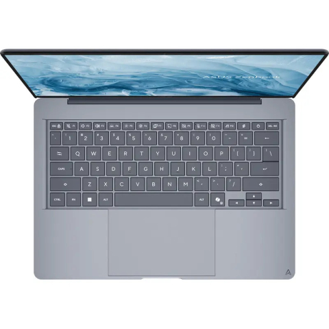 Laptop ASUS Zenbook 14 14 inch FHD OLED AMD Ryzen AI 7 345 24GB 512GB SSD Windows 11 Home Ceraluminum Arctic Blue [5]