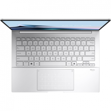 Laptop ASUS Zenbook 14 OLED UX3405CA-PP070X, Intel Core Ultra 9 285H, 14 inch, RAM 32 GB, SSD 1 TB, Intel Arc 140T, Windows 11 Pro, Foggy Silver [7]