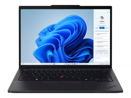 Laptopuri - Laptop LENOVO ThinkPad T14 G5 Intel Core Ultra 7 155U 14inch WUXGA 16GB DDR5 512GB SSD M.2 UMA Wi-Fi 6E   BT FPR W11P 3Y Premier