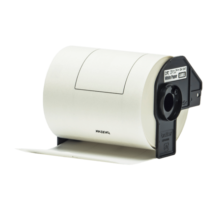 Rolă de etichete originală Brother DK-11247 – negru pe alb, 103mm x 164mm [1]