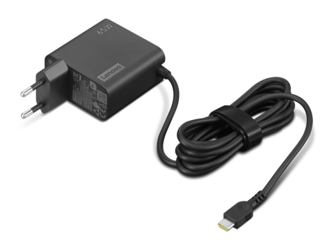 Lenovo - Adaptor de alimentare USB-C - AC 100-240 V - 65 W - Europa - negru [1]