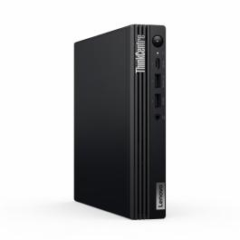 Desktop Business Lenovo ThinkCentre M70q Gen 5 cu procesor Intel Core i7 14700T pana la 5.2 GHz, 16 GB DDR5, 512GB SSD, None, Intel UHD Graphics 770, Fara OS, Black, 3 ani Garantie [5]
