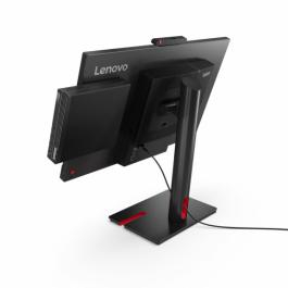 Desktop Business Lenovo ThinkCentre M70q Gen 5 cu procesor Intel Core i7 14700T pana la 5.2 GHz, 16 GB DDR5, 512GB SSD, None, Intel UHD Graphics 770, Fara OS, Black, 3 ani Garantie [2]