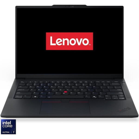 Laptopuri / notebookuri - LENOVO ThinkPad E14 G7 Intel Core Ultra 7 255H 14inch WUXGA 16GB 512GB SSD M.2 PCIe NOOS 3Y CCI (P)