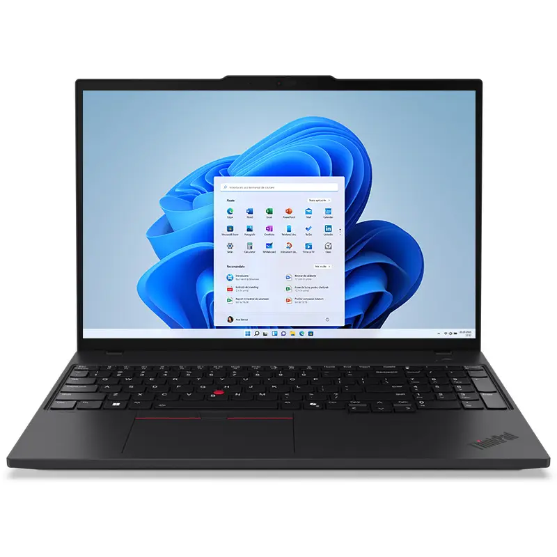 Laptopuri - LENOVO ThinkPad T16 G4 Intel Core Ultra 7 255U 16inch WUXGA 64GB 1TB SSD M.2 PCIe BT 5.3 Wi-Fi 6E Windows 11 Pro